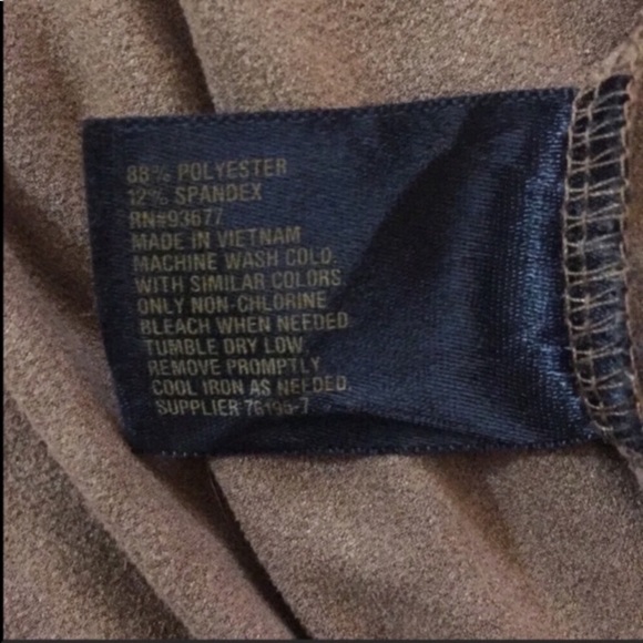 Worthington cowl neck blouse brown medium - Picture 6 of 7